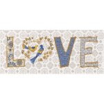 (image for) LOVE Counted Cross Stitch Kit